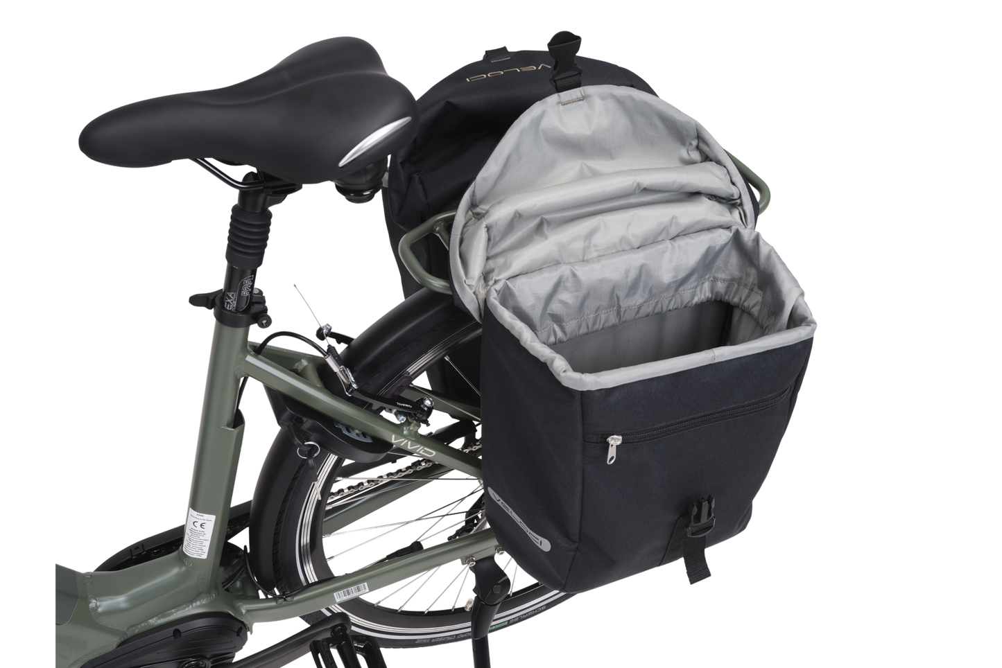 Carrier bag and Plug-in chain lock Set